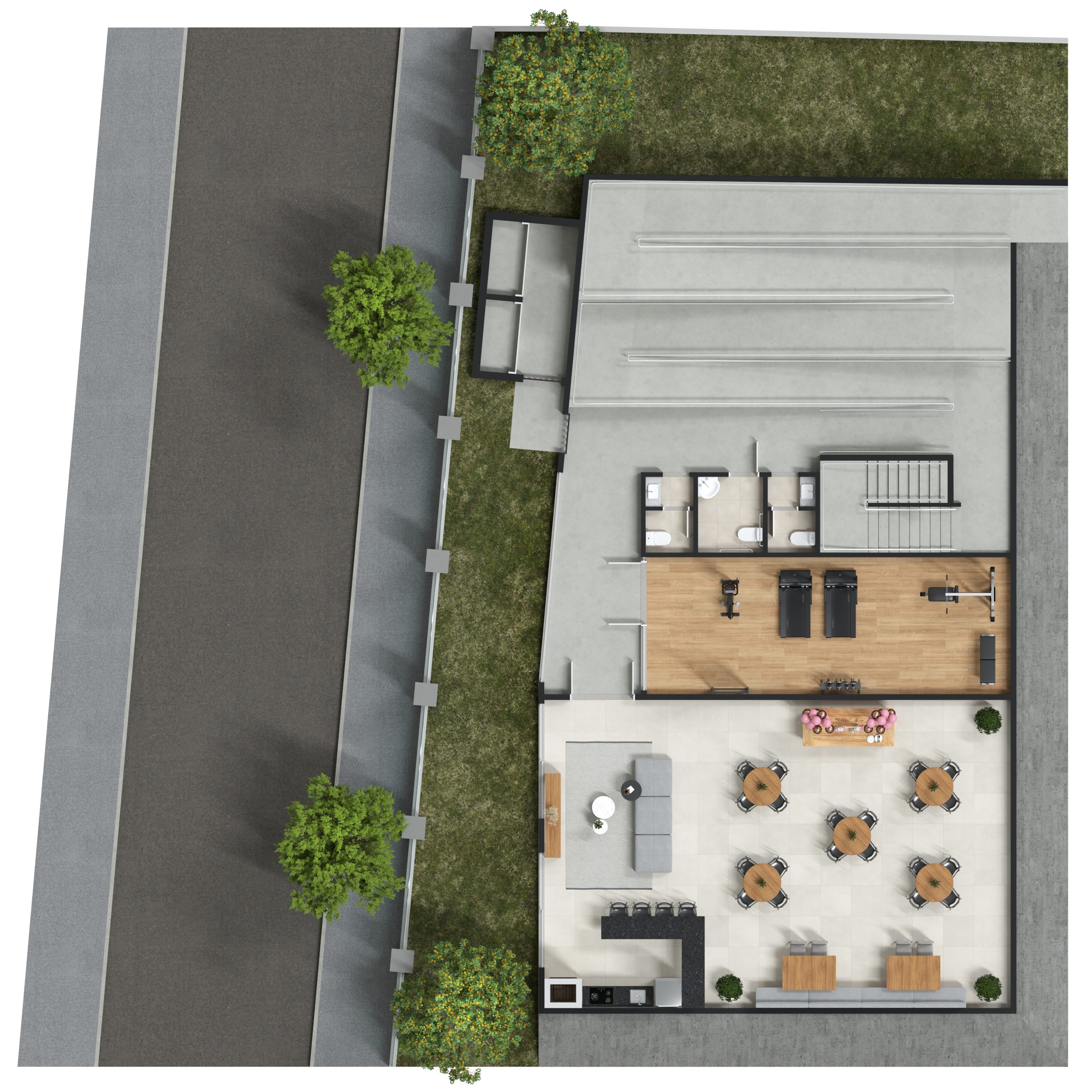 25- Implantação 2D - Subsolo