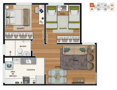 Apartamentos-TIPO-206-207-208